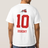 汽船の国家 Tシャツ (裏面)