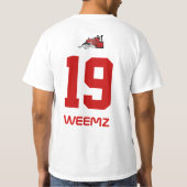 汽船の国家 Tシャツ (裏面)