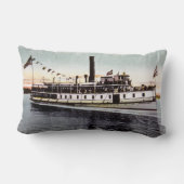 汽船のMachigonneのaorpswell Steamboat Company ランバークッション (裏面)