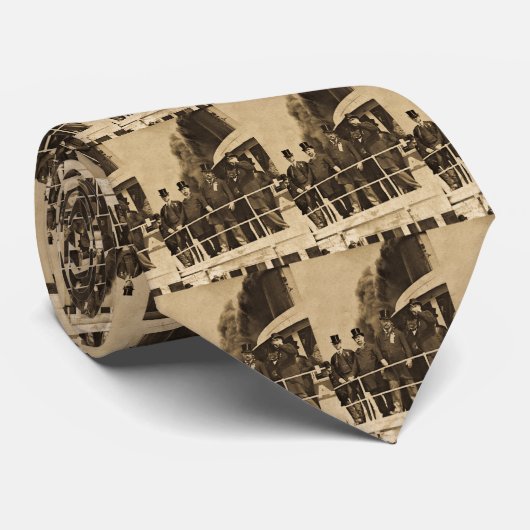 汽船のTashmooのヴィンテージのTeddy Roosevelt ネクタイ (ロール)
