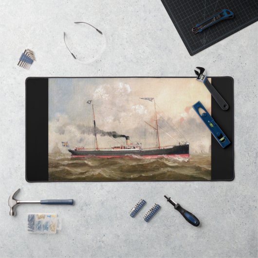 汽船ルイーズ1800年代 デスクマット (ワークステーション)