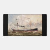 汽船ルイーズ1800年代 デスクマット (正面)