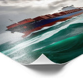 汽船 フォトプリント            (角)