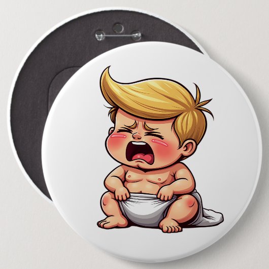 汽船 缶バッジ (正面&裏面)