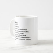 汽船 – 蒸気ディーゼル列車愛好家レイファン コーヒーマグカップ (正面左)