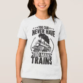 汽車が多過ぎては通れぬ トライブレンドＴシャツ (正面)