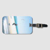 汽車が鼻を上げる ラゲッジタグ (正面横)