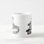 汽車で遊ぶ コーヒーマグカップ (中央)