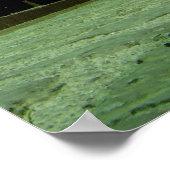 汽車の発着 ポスター (角)