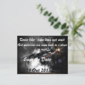 汽車は好い時を待たず 案内ポストカード (スタンド正面)