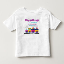 汽車ポッポのうた　年齢問わず楽しめる誕生日 トドラーTシャツ