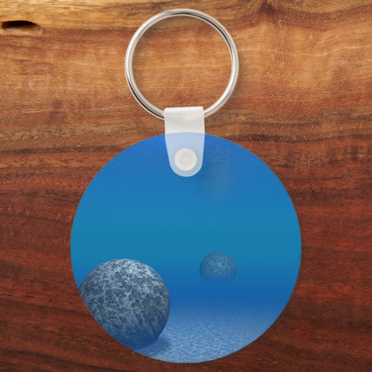 沈んだ石 キーホルダー (正面)