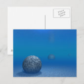 沈んだ石 ポストカード (正面/裏面)