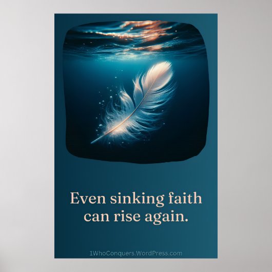 沈んだ羽 ポスター (正面)