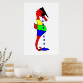 沈下した海馬 ポスター (キッチン)