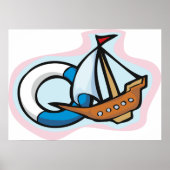 沈下ボート ポスター (正面)