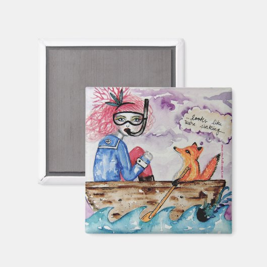 沈下 マグネット (正面/裏面)