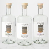 沈殿性化学の学生Gagの一部 リキュールボトルラベル (ボトル)