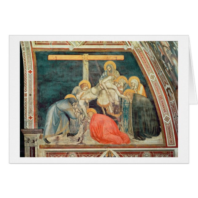 沈殿、c.1320 (フレスコ画) (正面横)