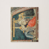 沈殿、c.1320 (フレスコ画) ジグソーパズル (縦)