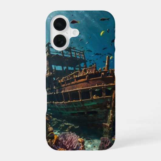 沈没した宝物 iPhone 16ケース (裏面)