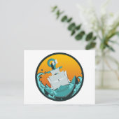 沈没する船 ポストカード (スタンド正面)