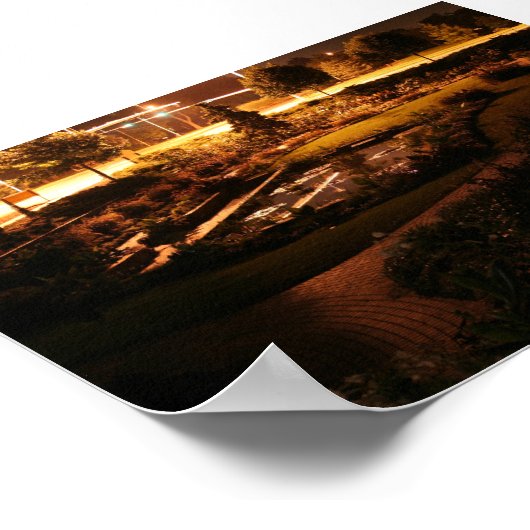 沈没庭園 ポスター (角)