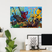 沈没船 ポスター (ホームオフィス)