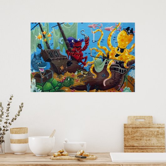 沈没船 ポスター (キッチン)