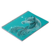 沈痛なアラビアの馬 ノートブック (左側)