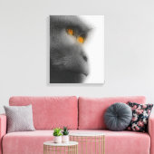 沈痛な猿 キャンバスプリント (インサイチュ (リビング))