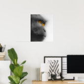 沈痛な猿 ポスター (ホームオフィス)