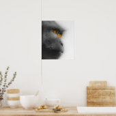 沈痛な猿 ポスター (キッチン)