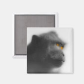 沈痛な猿 マグネット (正面/裏面)