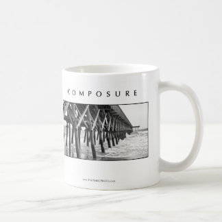 "沈着"のコップ(右手) コーヒーマグカップ