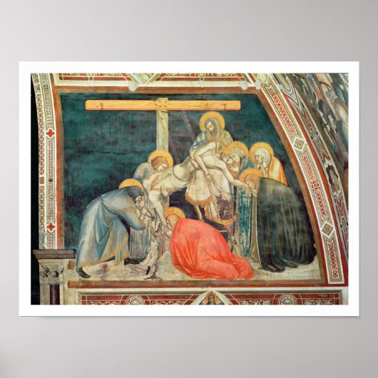 沈着, c.1320 (フレスコ) ポスター (正面)