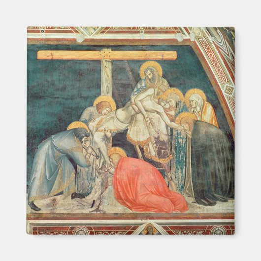 沈着， c.1320 （フレスコ） マグネット (正面)