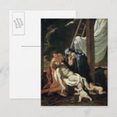 沈着， c.1630 ポストカード (正面/裏面)