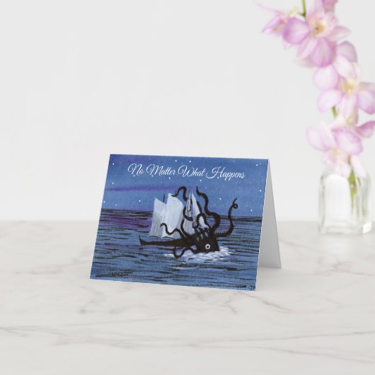 沈降できないクラーケンのカード カード (蘭)