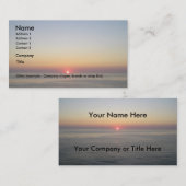 沈降の日曜日 名刺 (正面/裏面)