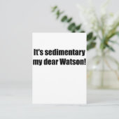 沈降ブラック ポストカード (スタンド正面)