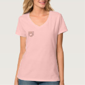 沈黙が語る - ミニマルラグジュアリー Tシャツ (正面)