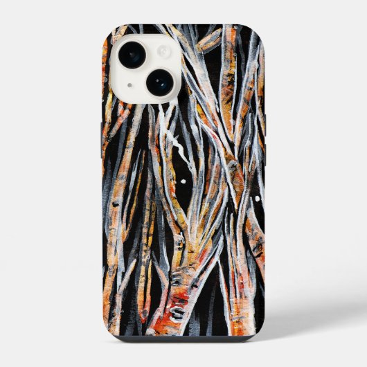 沈黙する者たち iPhoneケース (裏面)