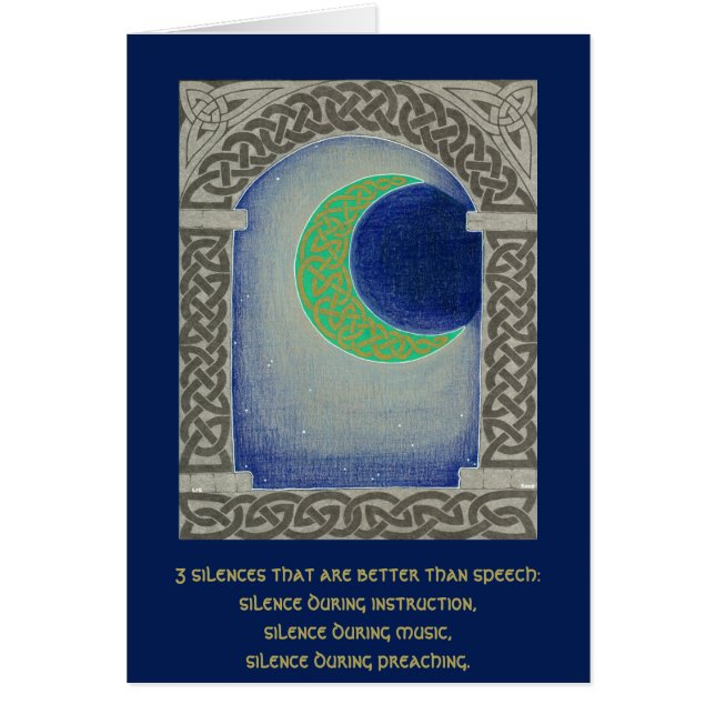 沈黙のトライアドカード (正面)