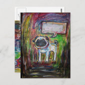 沈黙のポストカード ポストカード (正面/裏面)