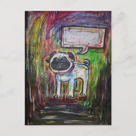 沈黙のポストカード ポストカード (正面)