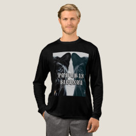 沈黙の中の力 ブラックジャガー - 堂々たる野生 トライブレンドＴシャツ