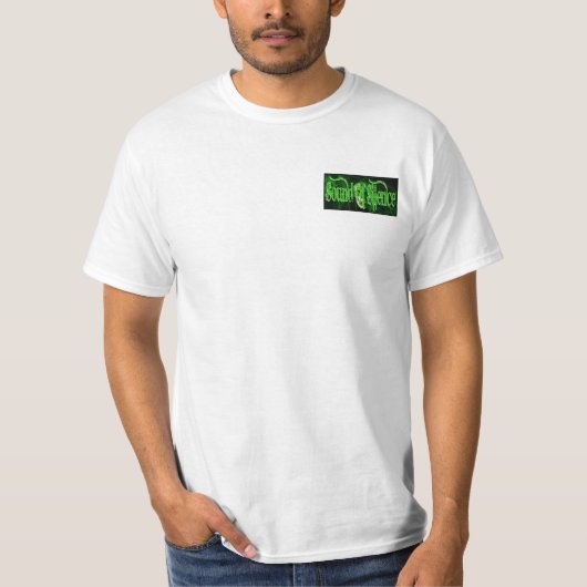 沈黙の前部および背部の音 Tシャツ (正面)