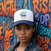 沈黙の勇気を破る キャップ