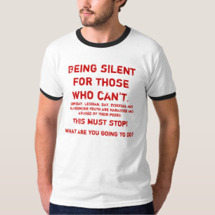 沈黙の国家的記念日 Tシャツ